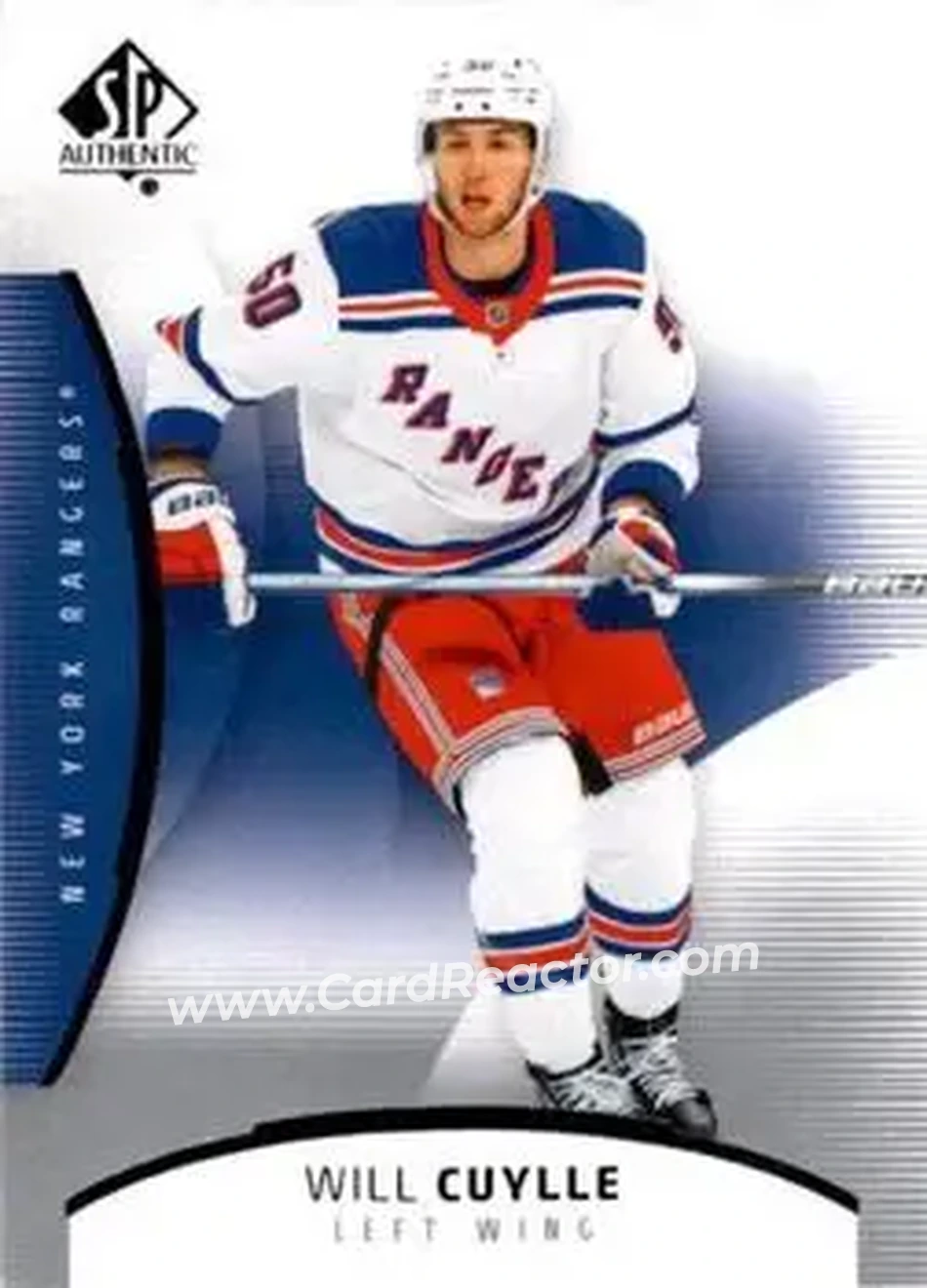 2025-26 SP Authentic #18 - Will Cuylle - New York Rangers - Front