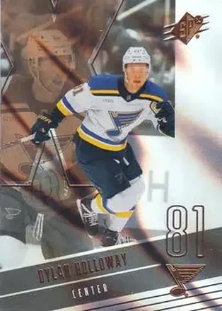 2025-26 SPx #11 - Dylan Holloway - St. Louis Blues