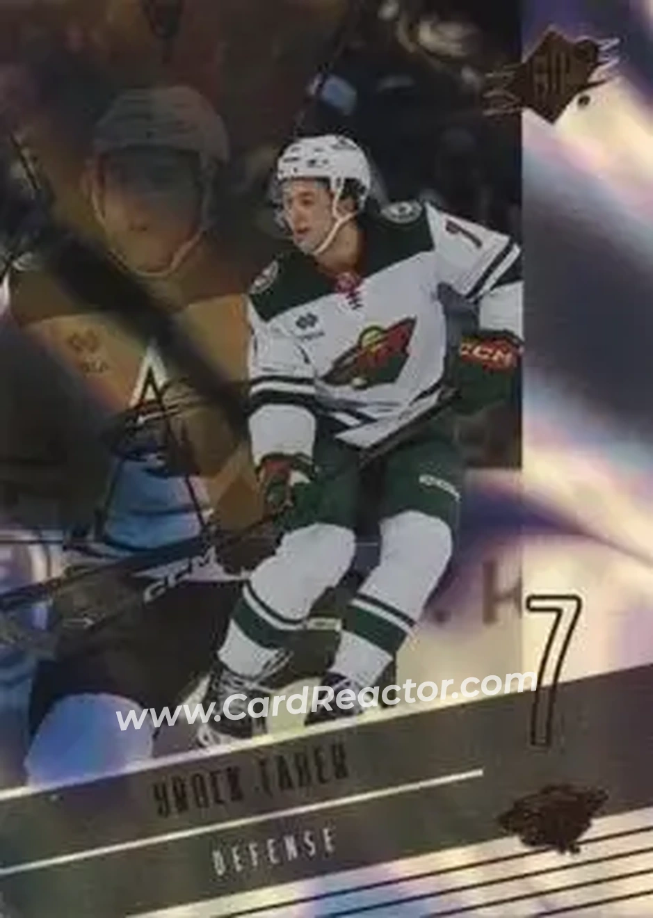 2025-26 SPx #13 - Brock Faber - Minnesota Wild - Front