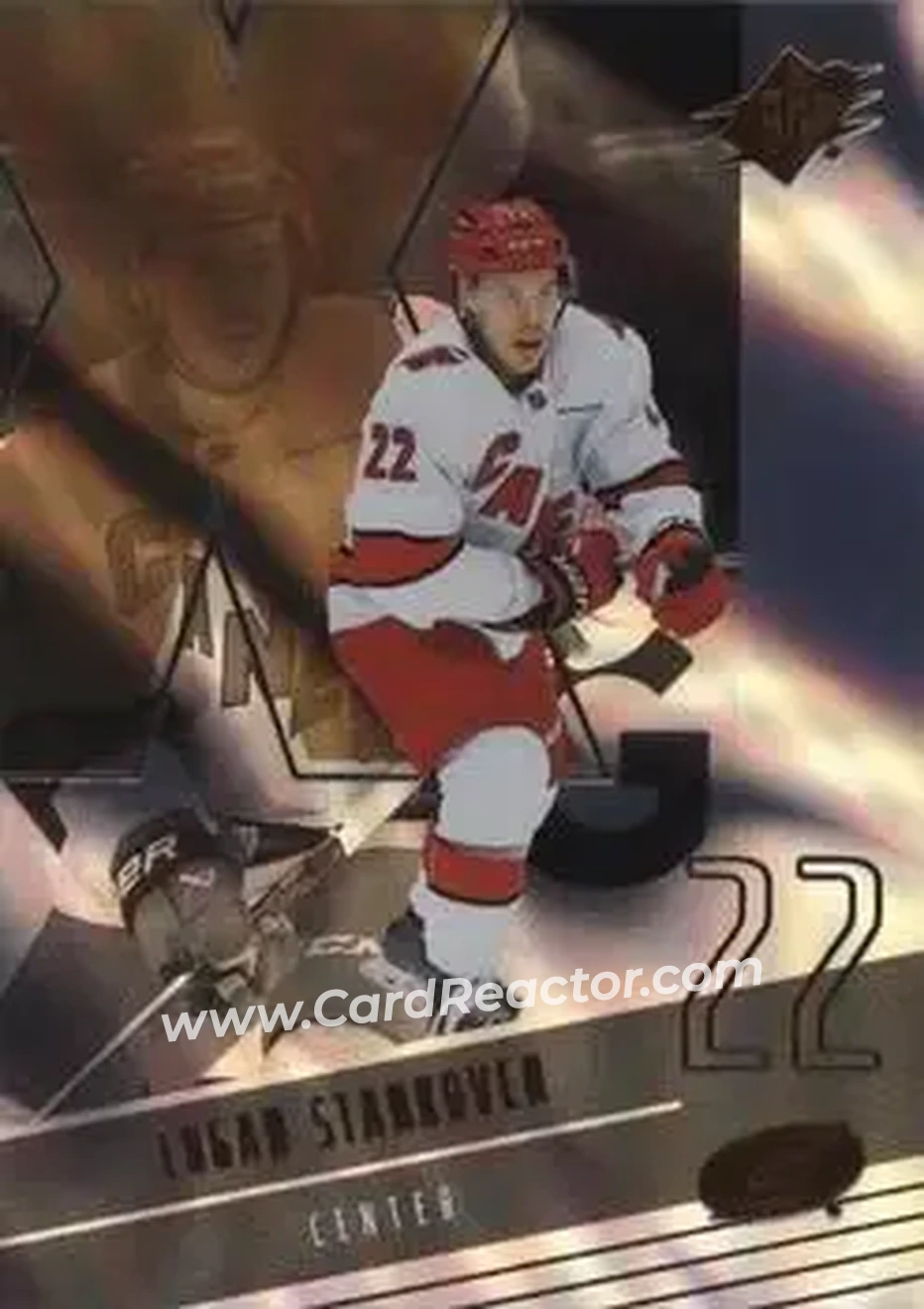 2025-26 SPx #20 - Logan Stankoven - Carolina Hurricanes - Front