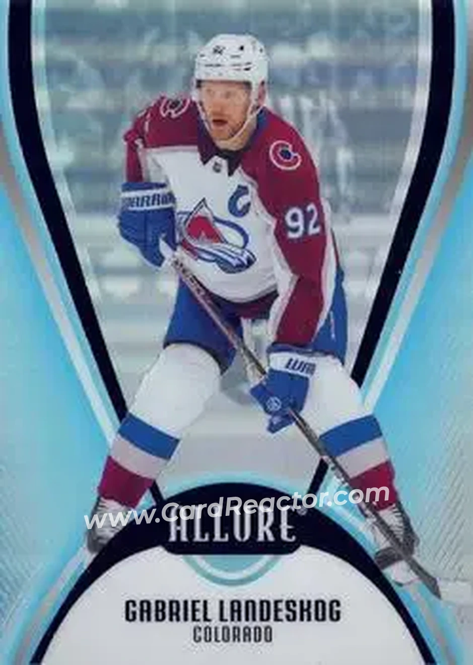 2025-26 Upper Deck Allure #1 - Gabriel Landeskog - Colorado Avalanche - Front