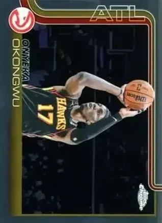 2025-26 Topps Chrome #21 - Onyeka Okongwu - Atlanta Hawks