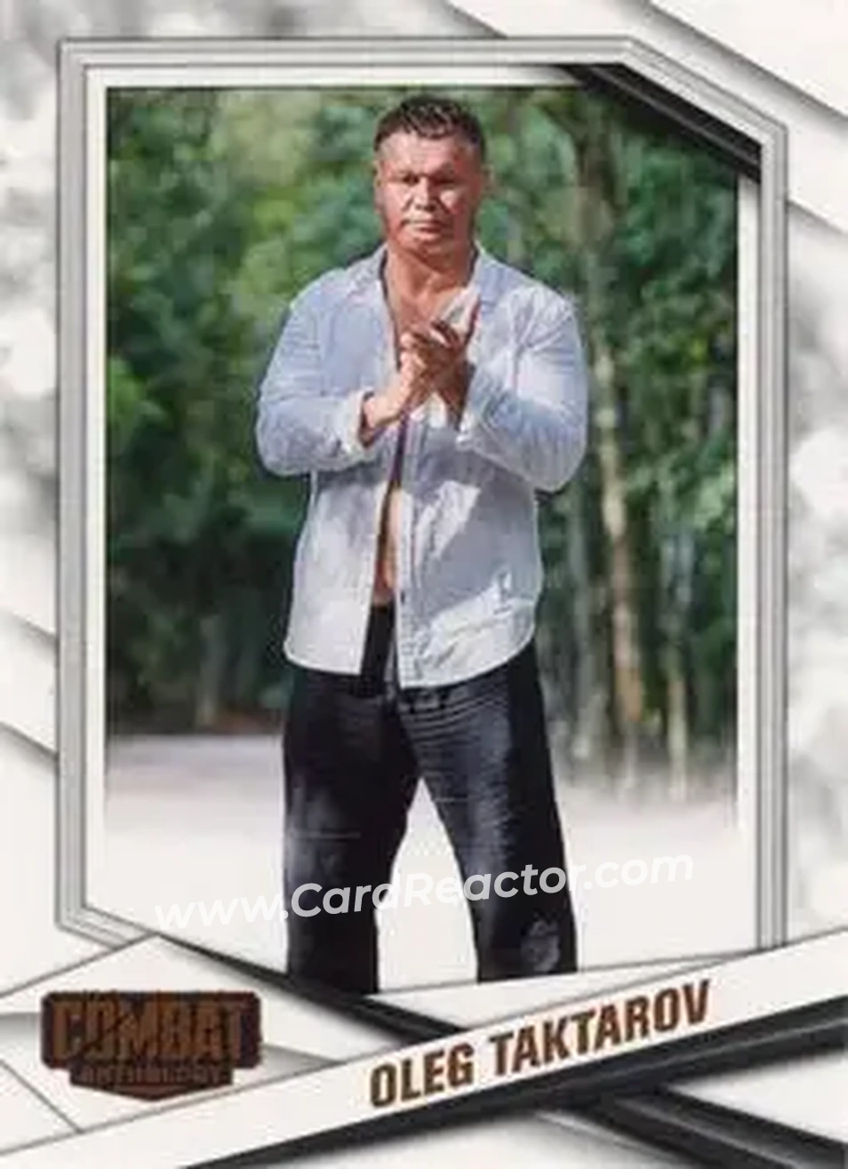 2025 Panini Combat Anthology #3 - Oleg Taktarov