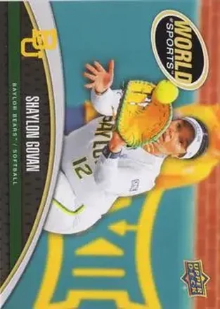 2025 Upper Deck World of Sports Volume 1 #2 - Shaylon Govan - Baylor Bears