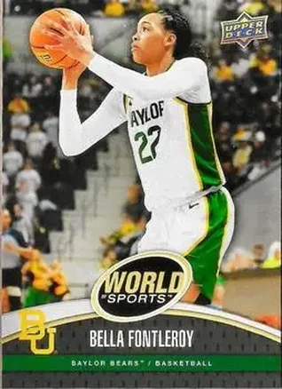 2025 Upper Deck World of Sports Volume 1 #5 - Bella Fontleroy - Baylor Bears