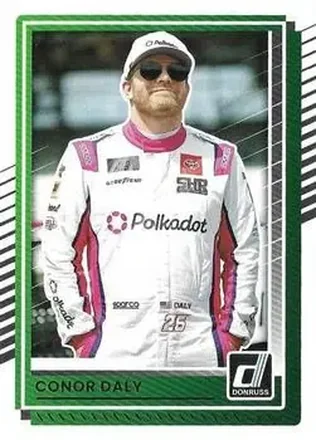 2025 Donruss #7 - Conor Daly - Sam Hunt Racing