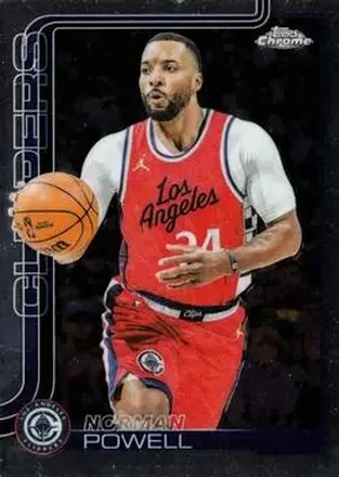 2025-26 Topps Chrome #22 - Norman Powell - Los Angeles Clippers
