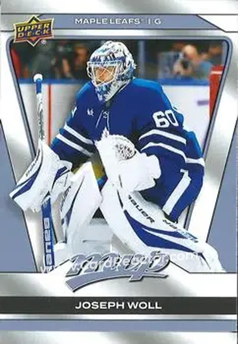 2025-26 Upper Deck MVP #11 - Joseph Woll - Toronto Maple Leafs - Front
