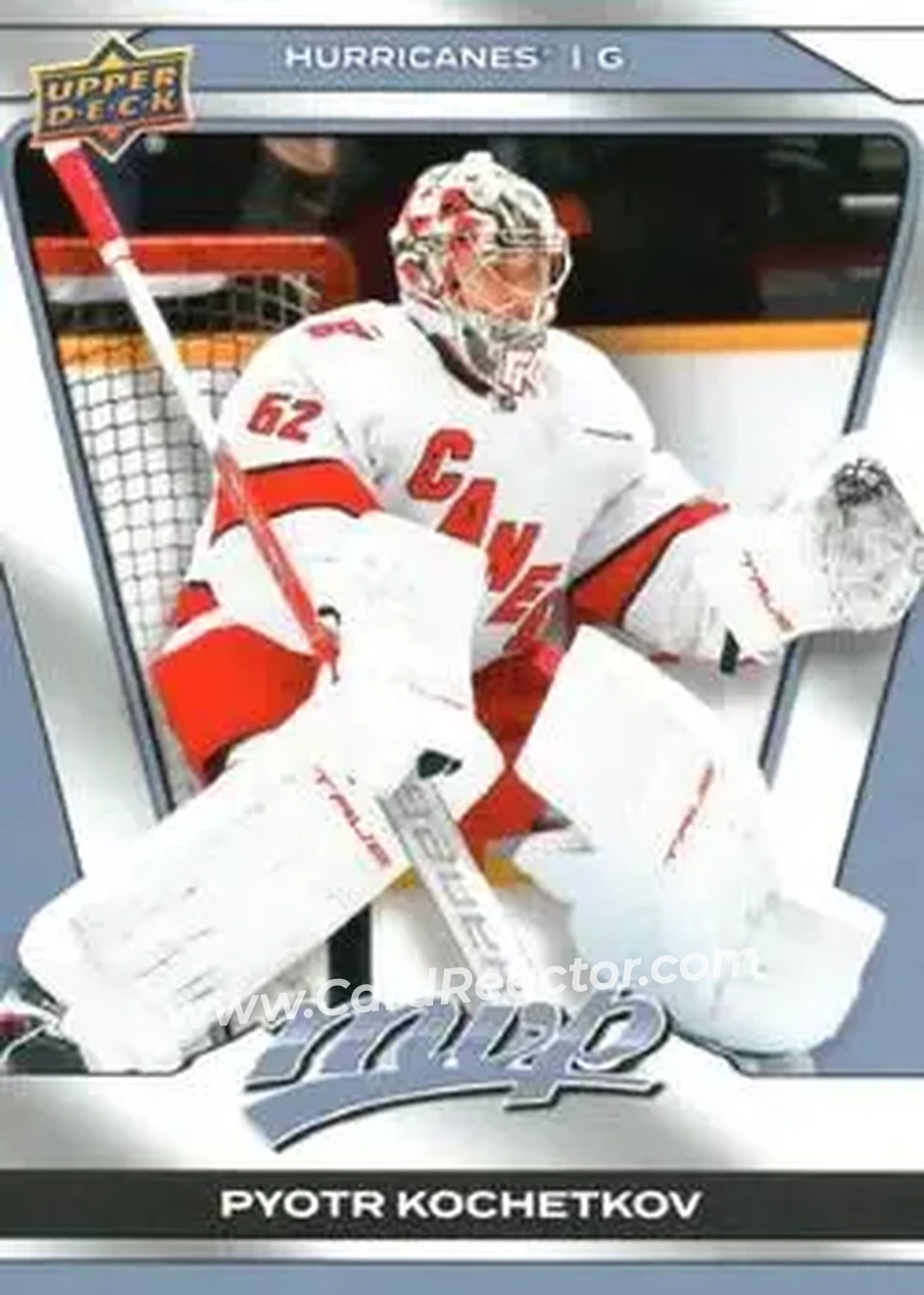 2025-26 Upper Deck MVP #16 - Pyotr Kochetkov - Carolina Hurricanes - Front