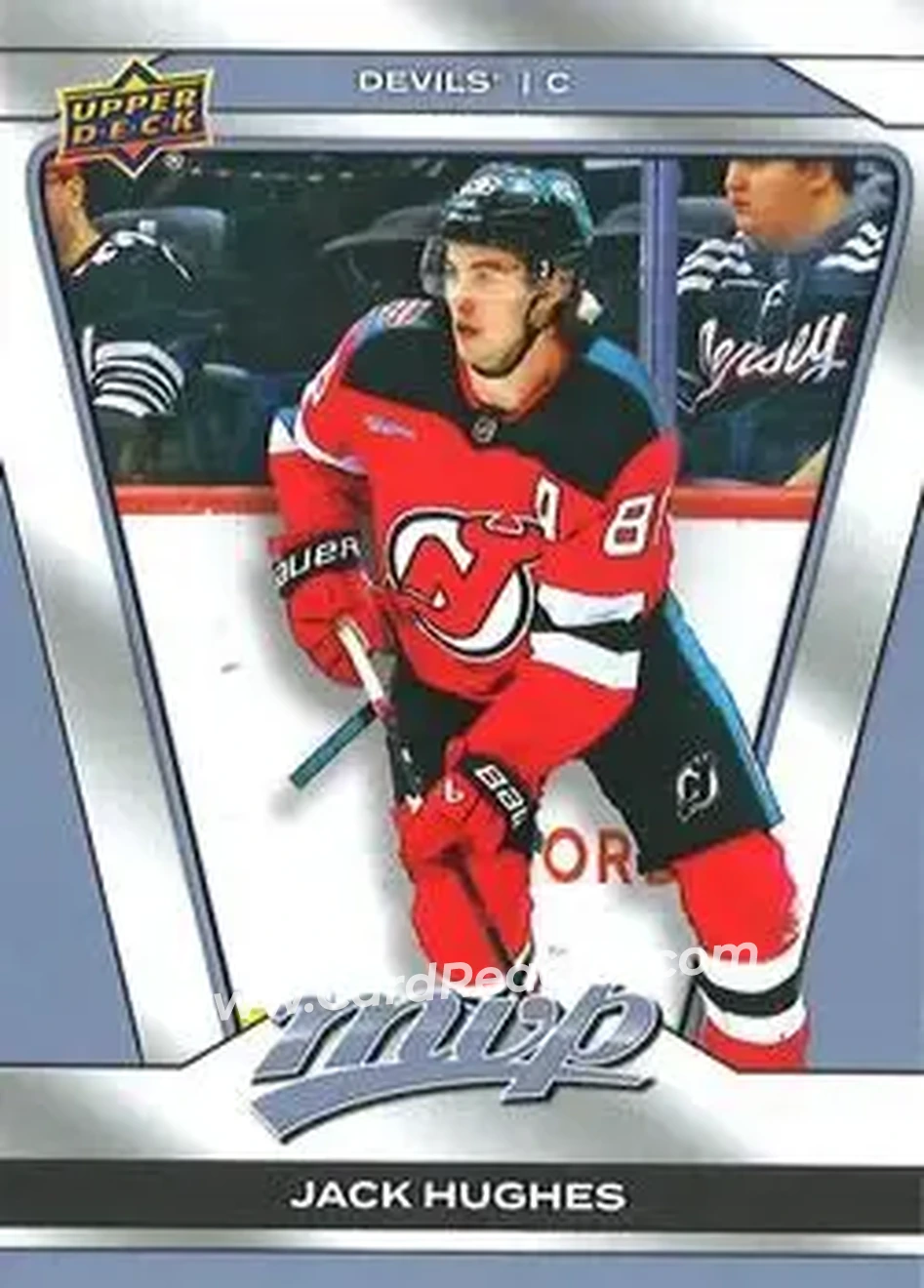 2025-26 Upper Deck MVP #18 - Jack Hughes - New Jersey Devils - Front