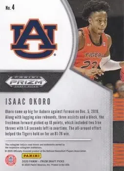 Back of Isaac Okoro