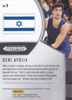 Back of Deni Avdija