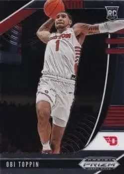 2020 Panini Prizm Draft Picks #7 Obi Toppin