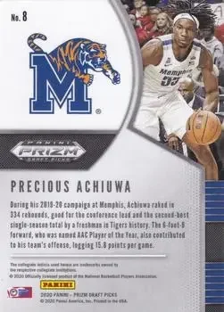 Back of Precious Achiuwa