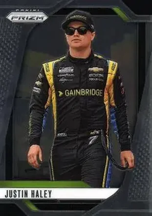2025 Panini Prizm #7 - Justin Haley - Spire Motorsports