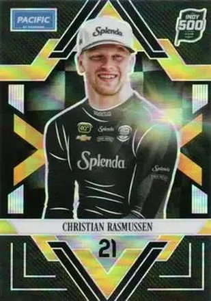 2025 Parkside Indy 500 Pacific #6 - Christian Rasmussen - Ed Carpenter Racing