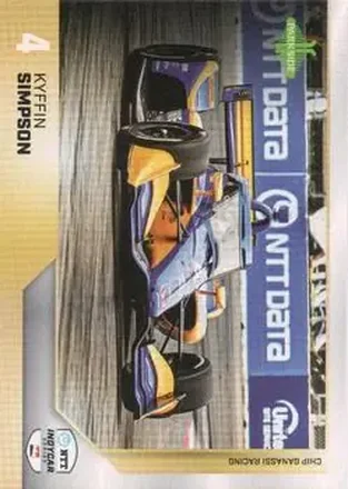 2025 Parkside IndyCar Collection #4b - Kyffin Simpson - Chip Ganassi Racing