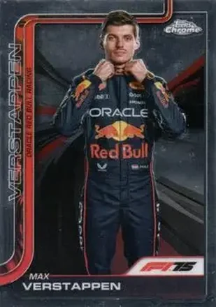 2025 Topps Chrome Formula 1 #1 - Max Verstappen - Oracle Red Bull Racing
