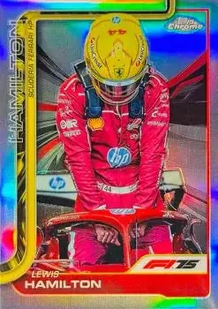 2025 Topps Chrome Formula 1 #4b - Lewis Hamilton - Scuderia Ferrari HP