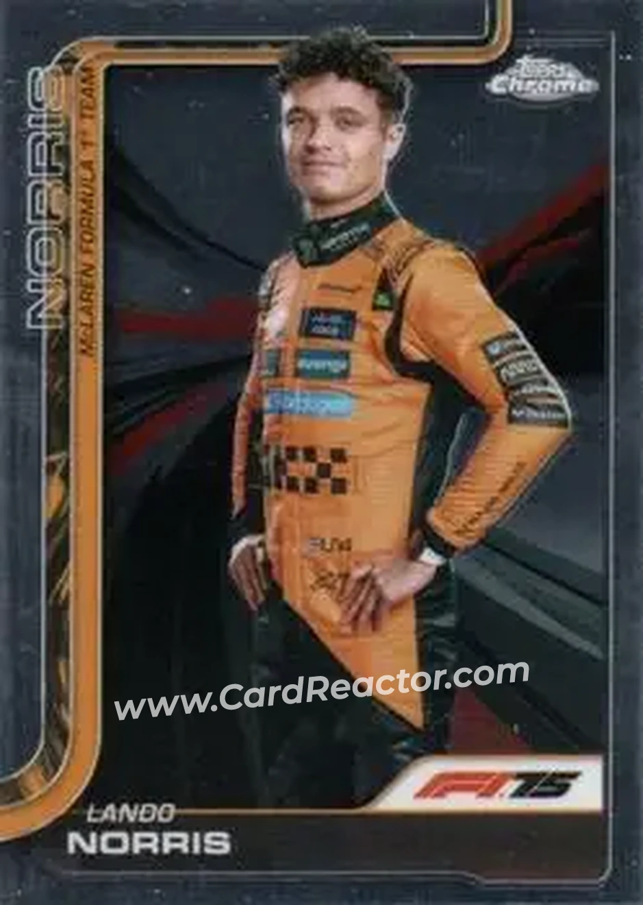 2025 Topps Chrome Formula 1 #5 - Lando Norris - McLaren F1