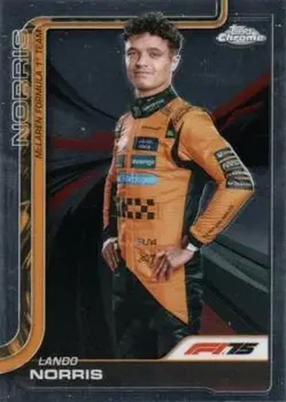 2025 Topps Chrome Formula 1 #5 - Lando Norris - McLaren F1