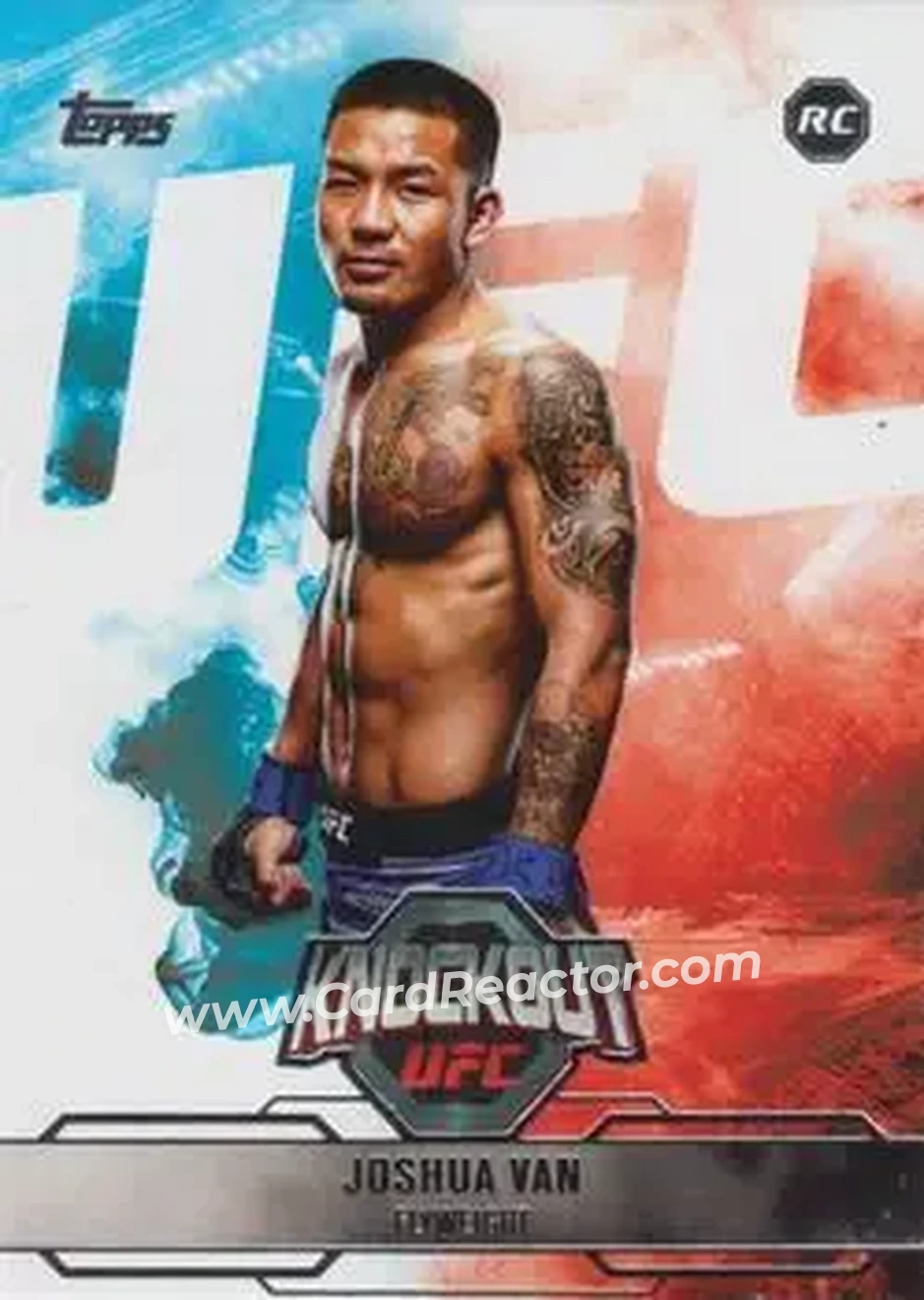 2025 Topps Knockout UFC #11 - Joshua Van - Front