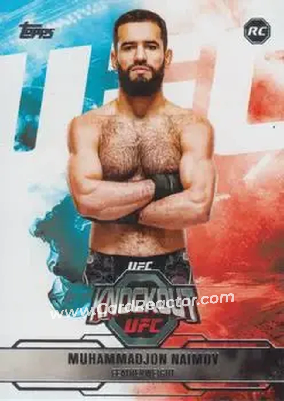 2025 Topps Knockout UFC #17 - Muhammadjon Naimov - Front