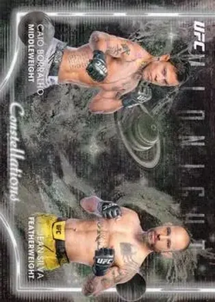 2025 Topps Midnight UFC #CS-1 Constellations Moonbeam Jean Silva - Caio Borralho