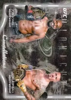 2025 Topps Midnight UFC feature card