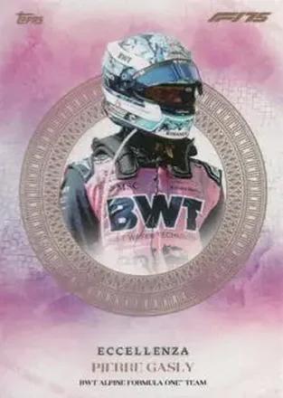2025 Topps Eccellenza Formula 1 #NNO - Pierre Gasly - BWT Alpine F1 Team