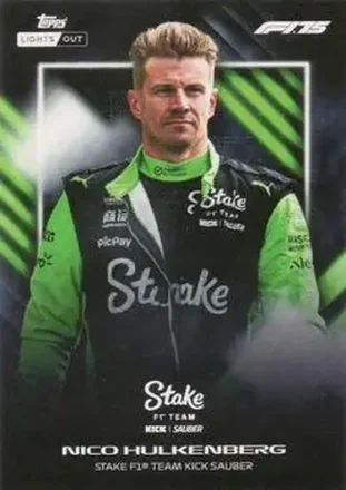 2025 Topps Lights Out Formula 1 #NNO - Nico Hulkenberg - Stake F1 Team KICK Sauber