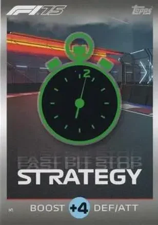 2025 Topps Turbo Attax F1 #3 - Fast Pit Stop