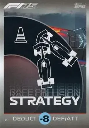 2025 Topps Turbo Attax F1 #9 - Race Collision