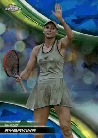2025 Topps Chrome Sapphire Edition #4 - Elena Rybakina
