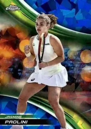 2025 Topps Chrome Sapphire Edition #6 - Jasmine Paolini