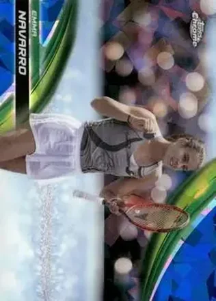 2025 Topps Chrome Sapphire Edition #10 - Emma Navarro