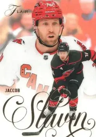 2025-26 Flair #21 - Jaccob Slavin - Carolina Hurricanes