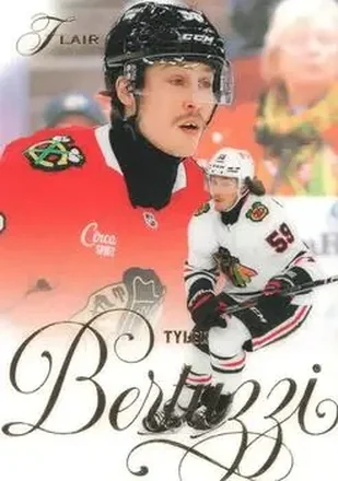 2025-26 Flair #24 - Tyler Bertuzzi - Chicago Blackhawks