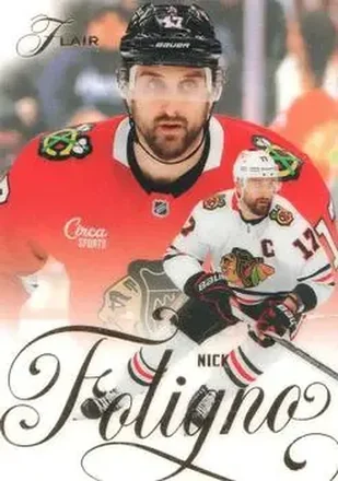 2025-26 Flair #26 - Nick Foligno - Chicago Blackhawks