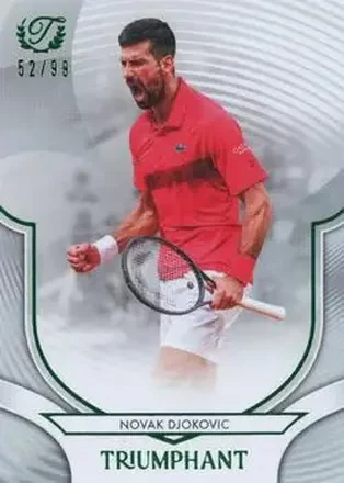 2025 Topps Triumphant #1 - Novak Djokovic