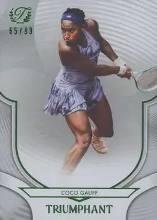 2025 Topps Triumphant #4 - Coco Gauff