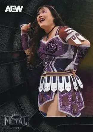 2025 SkyBox Metal Universe AEW #10 - Emi Sakura