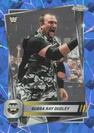 2025 Topps Chrome Sapphire Edition WWE #9 - Bubba Ray Dudley