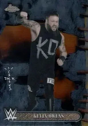 2025 Topps Chrome WWE x Cactus Jack #4 - Kevin Owens