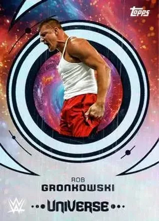 2025 Topps Universe WWE #3 - Rob Gronkowski