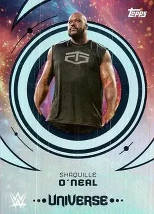 2025 Topps Universe WWE #10 - Shaquille O'Neal