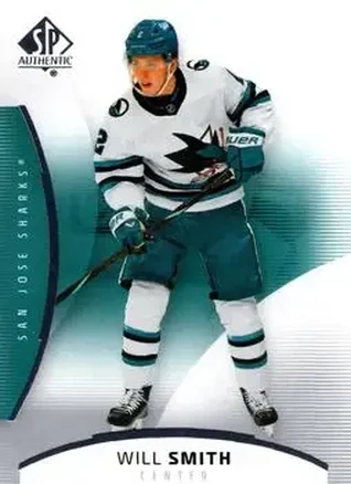 2025-26 SP Authentic #22 - Will Smith - San Jose Sharks