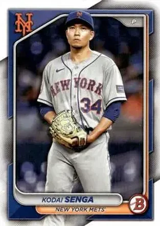 2024 Bowman #1 - Kodai Senga - New York Mets