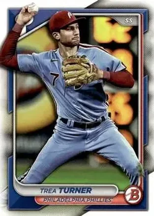 2024 Bowman #4 - Trea Turner - Philadelphia Phillies
