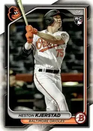 2024 Bowman #9 - Heston Kjerstad - Baltimore Orioles